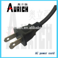 UL 125v Aviablely PVC Power Cables Popular Electrical Plug